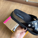 Sandália Papete Moleca em X Pedrarias 5500.112