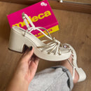 Sandália Salto Moleca Tiras Amarradas 5549.110