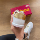 Tênis Moleca Quadrado Dourado 5827.105