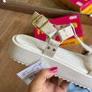 Sandália Moleca Detalhe Dourado 5489.125