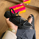 Sandália Moleca Tira Em Strass 5565.101