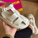 Sandália Papete Tratorada Moleca 5504.114